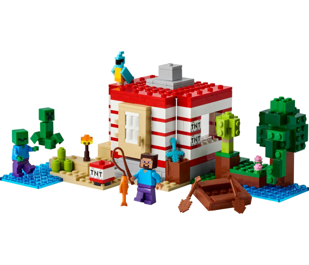 LEGO Minecraft 21275 Dom tnt w dżungli - 1331611 - zdjęcie 3